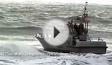 Coast Guard rough sea training Raw video of Checto Bar