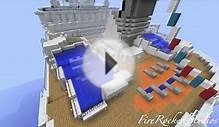 MineCraft Oasis Of The Sea Cruise Ship "Top Maps Of The
