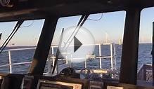 Rix Cheetah Crew transfer vessel at offshore wind farm in